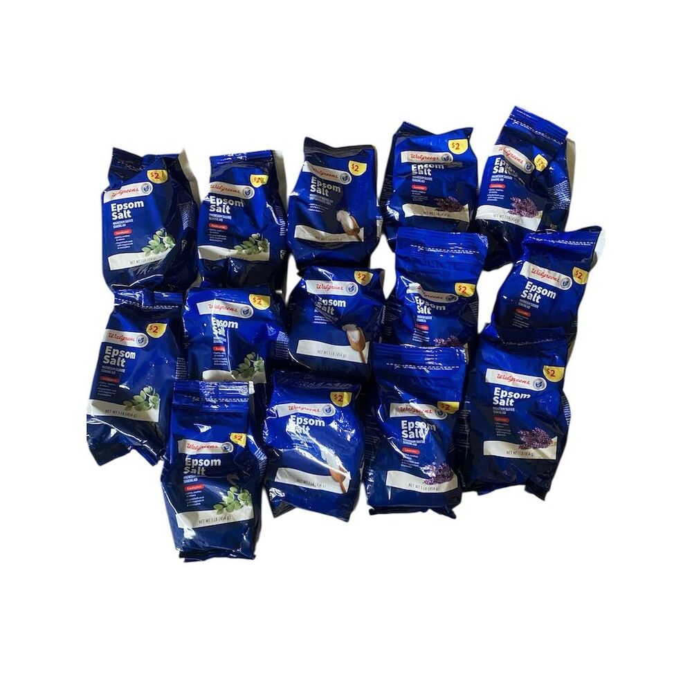 Walgreens Epsom Salt Eucalyptus Scent 1 lb All Natural Bath Soak